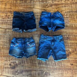 4T Kids Denim Shorts Set